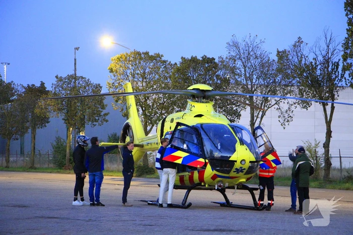 Traumahelikopter ingezet voor medische noodsituatie