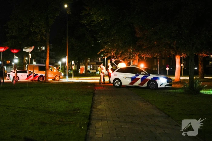 Achtervolging met motor eindigt in het gras