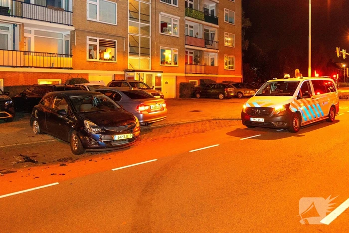 Auto veroorzaakt kettingreactie bij nachtelijk ongeval