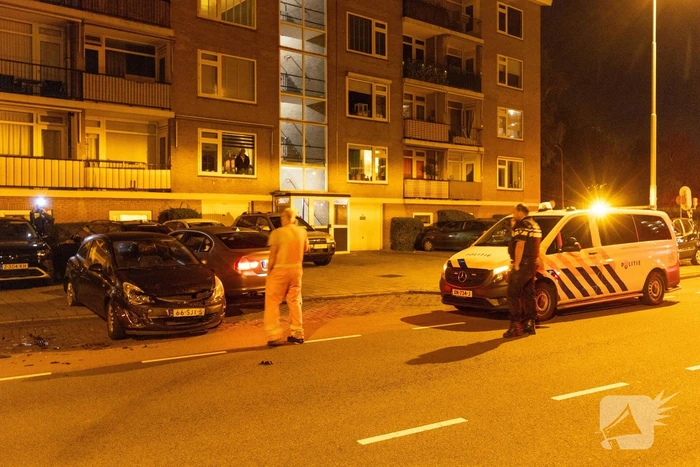 Auto veroorzaakt kettingreactie bij nachtelijk ongeval