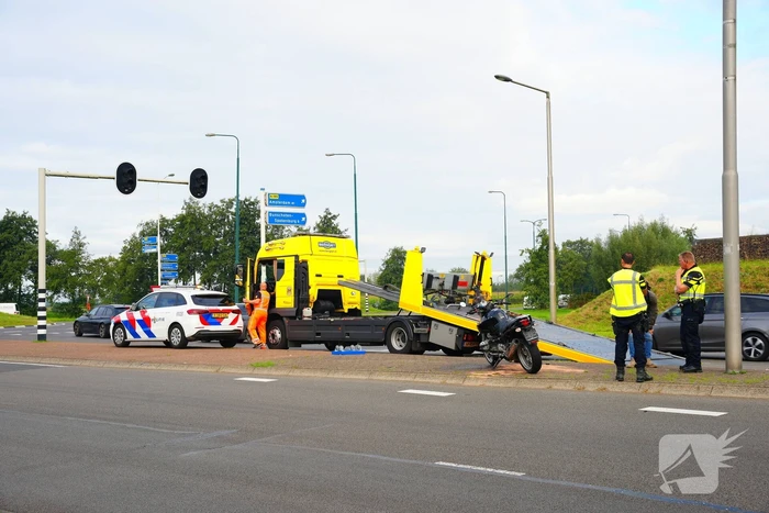 Motorrijder gewond na ongeval op provinciale weg