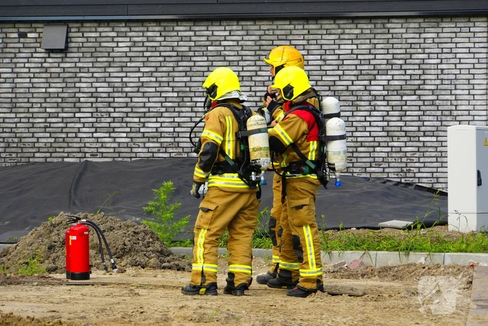 Poederblussers ingezet bij brand in stroomkast