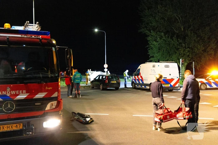Fietser overlijd na botsing met auto