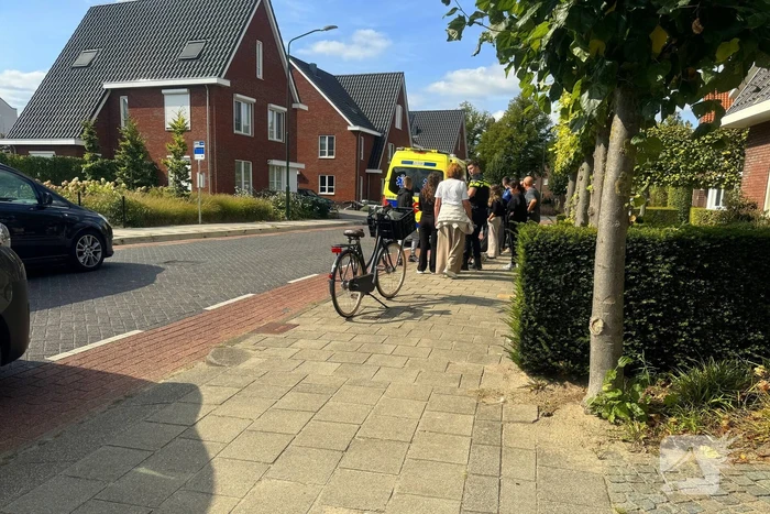 Dame gewond nadat scootmobiel omvalt