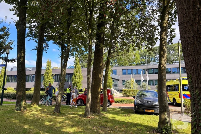 Fietser in botsing gekomen met automobilist