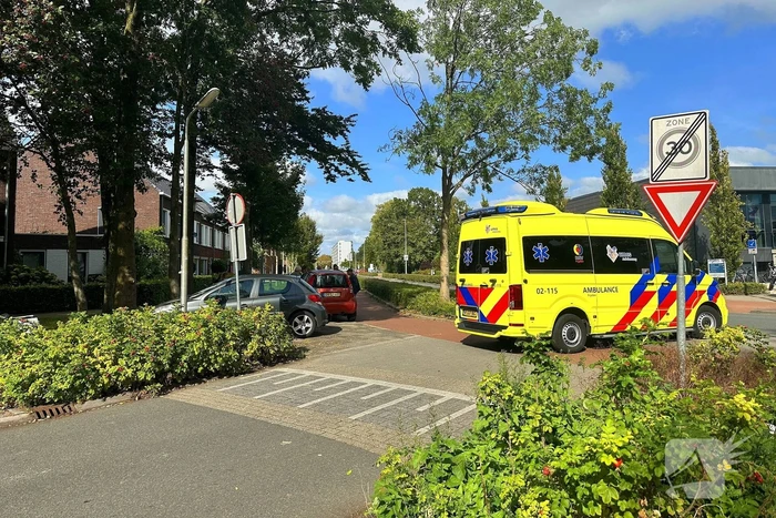 Fietser in botsing gekomen met automobilist