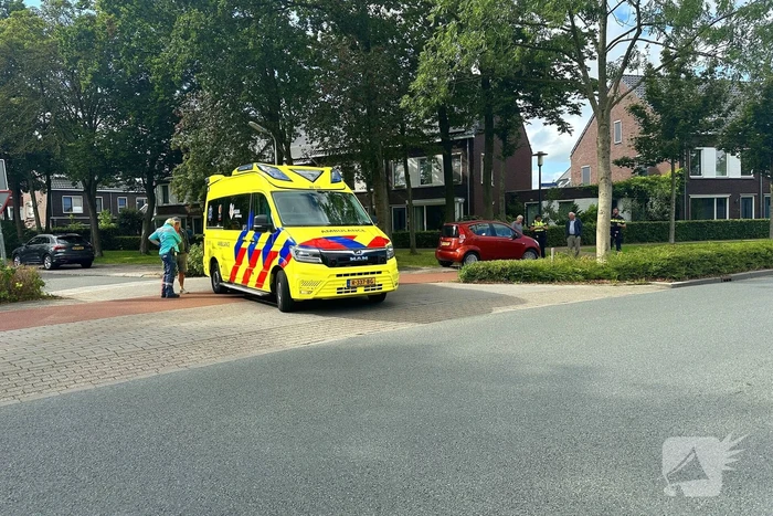 Fietser in botsing gekomen met automobilist