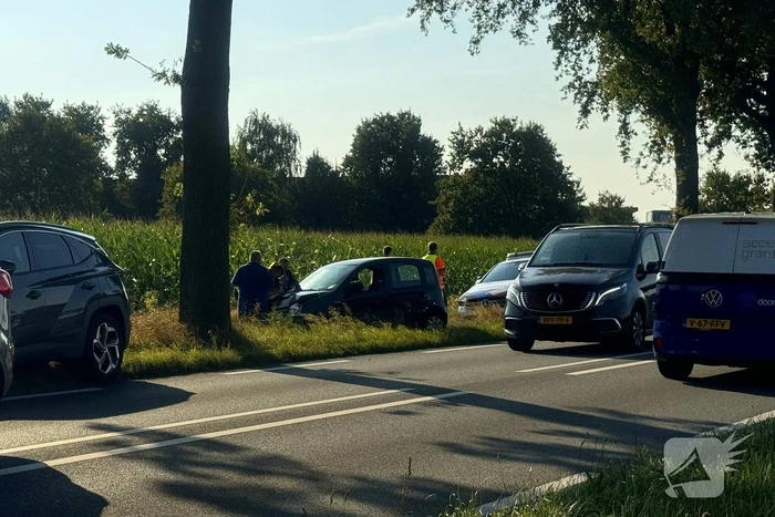 Schade naar kop-staart ongeval