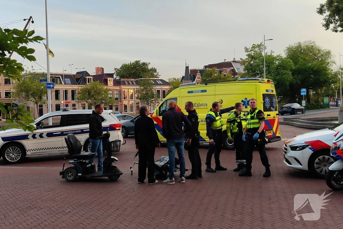 Fietsster gaat onderuit