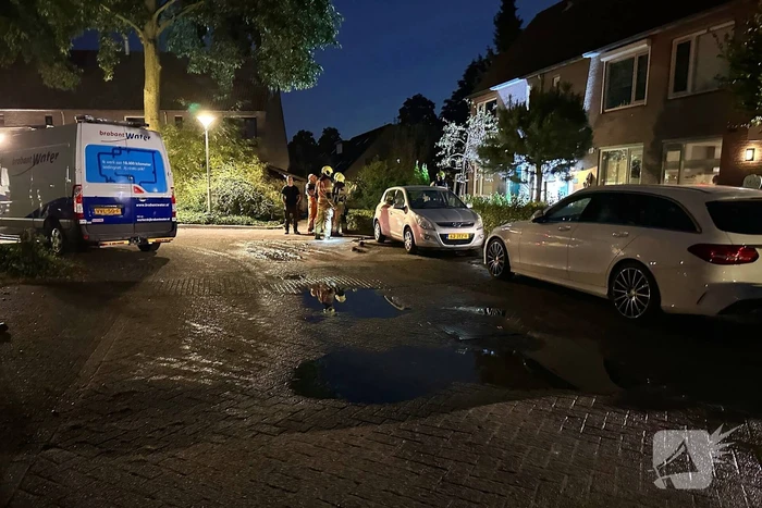 Hulpdiensten ingezet voor gaslekkage en waterleidingbreuk