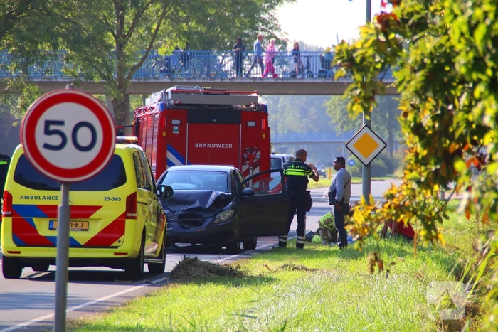 Twee voertuigen betrokken bij aanrijding