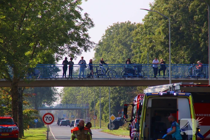 Twee voertuigen betrokken bij aanrijding