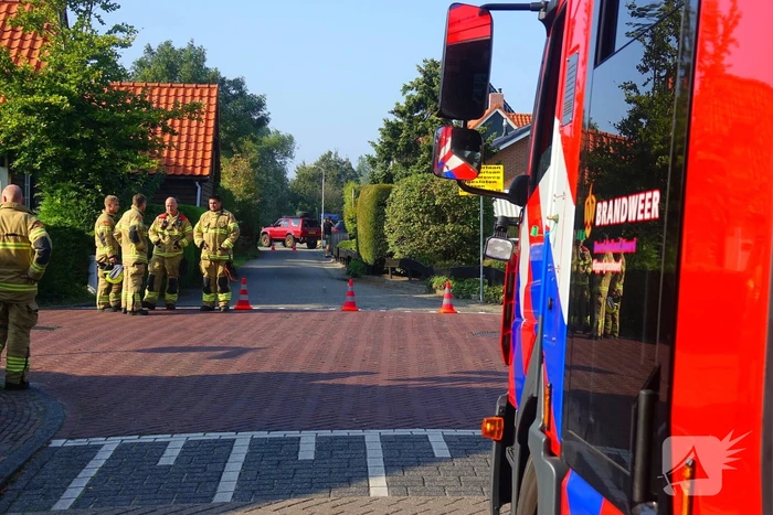 Gaslek leidt tot afsluiting van straat