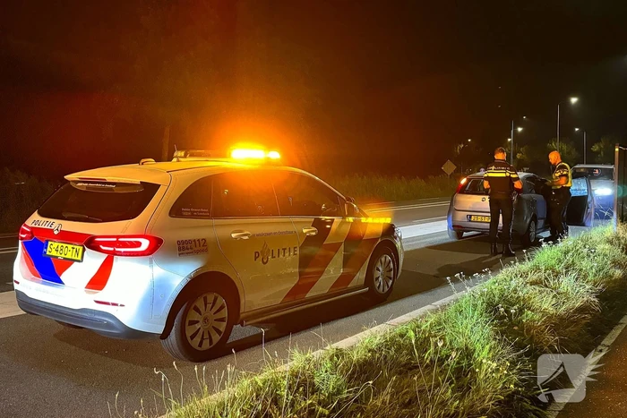 Schade na mogelijke aanrijding