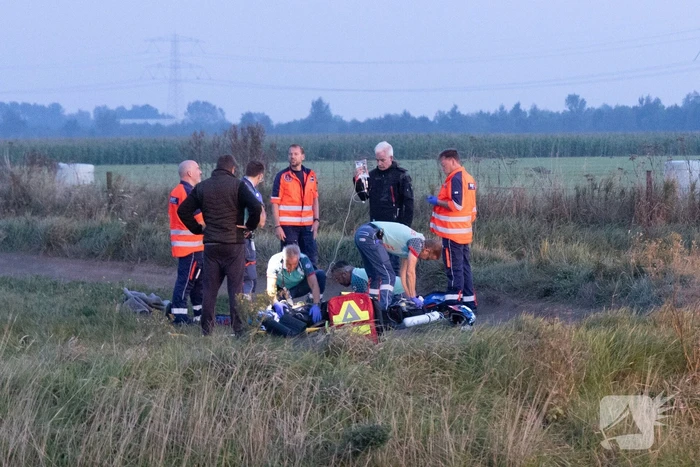 Jonge motorcrosser ernstig gewond bij ongeval