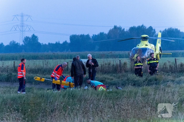 Jonge motorcrosser ernstig gewond bij ongeval