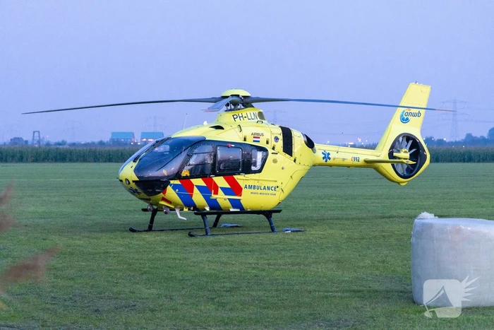 Jonge motorcrosser ernstig gewond bij ongeval