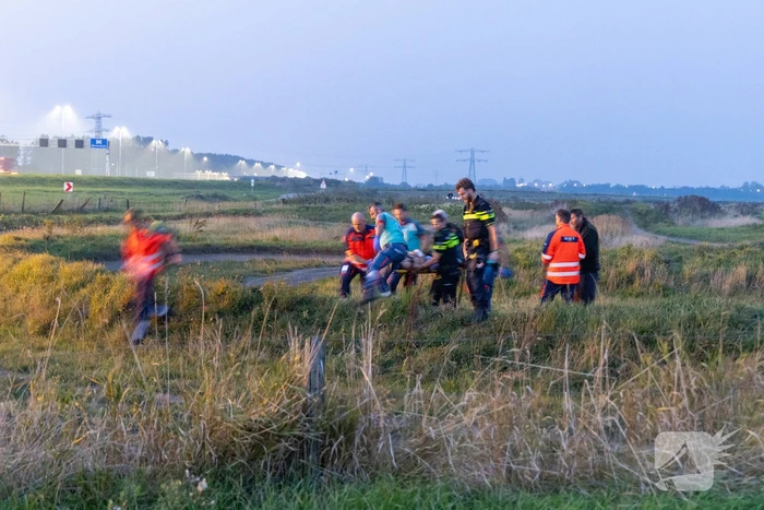 Jonge motorcrosser ernstig gewond bij ongeval