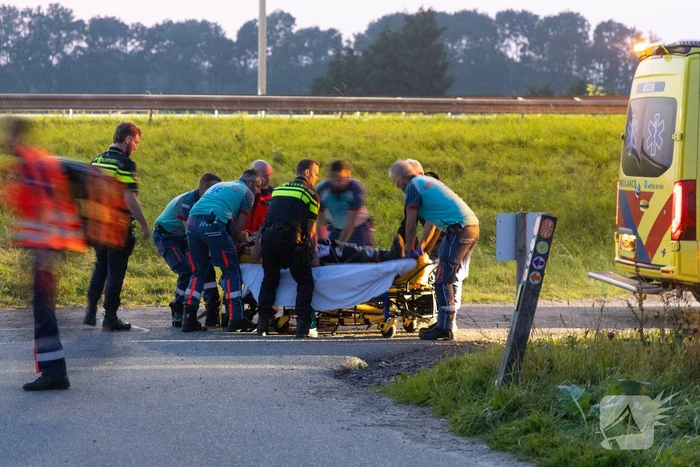 Jonge motorcrosser ernstig gewond bij ongeval