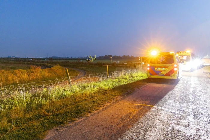 Jonge motorcrosser ernstig gewond bij ongeval