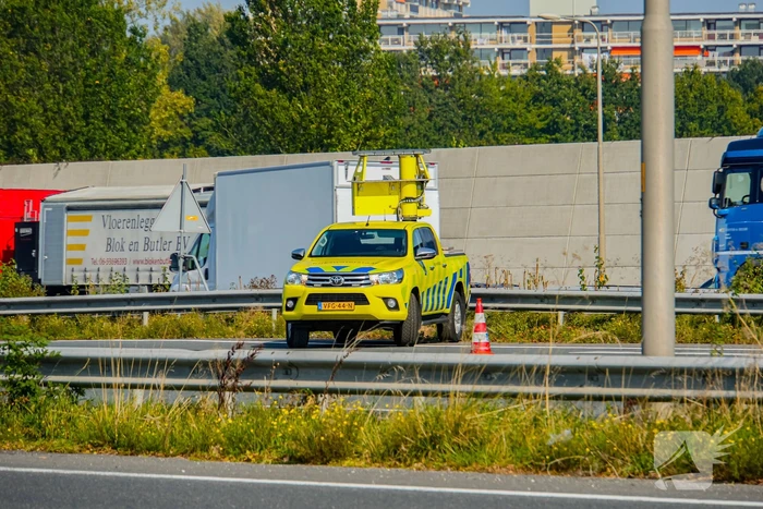 Gewonde na kop-staart aanrijding op snelweg