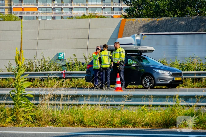 Gewonde na kop-staart aanrijding op snelweg