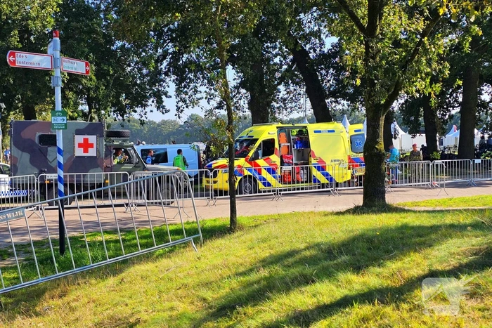 Parachutist zwaargewond bij ongeval op evenemententerrein