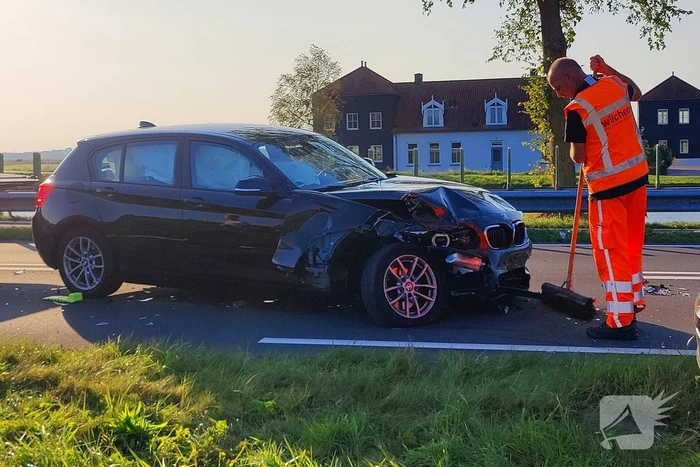 Meerdere voertuigen betrokken bij ongeval