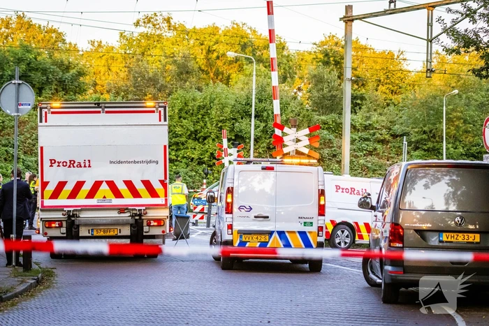 Scooterrijder overleden bij aanrijding met trein