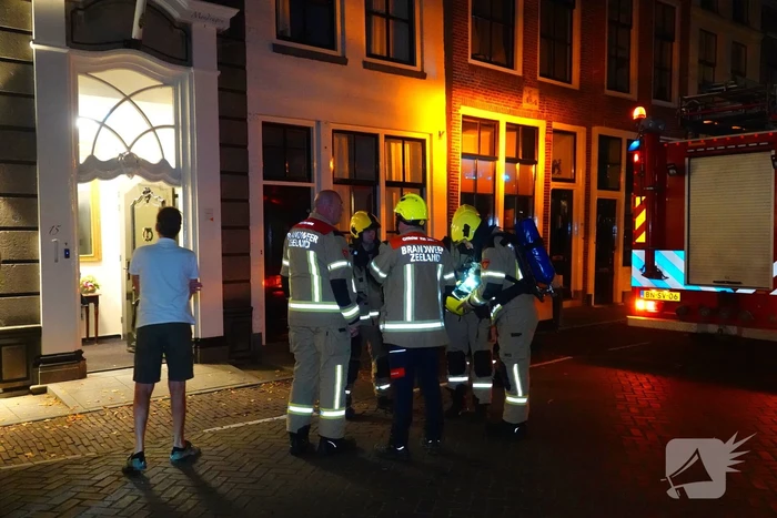Rookontwikkeling in hotel na mislukte biefstuk