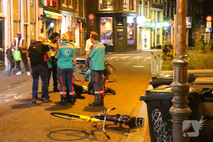 Fietsers gewond na valpartij