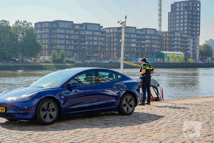 Koelvloeistoflekkage op motorblok pleziervaartuig
