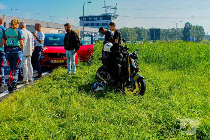 Schade bij ongeval met motor en auto