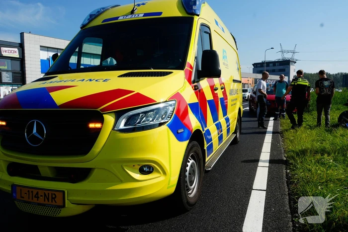 Schade bij ongeval met motor en auto