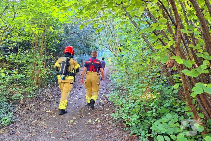 Brand in bosschage snel geblust