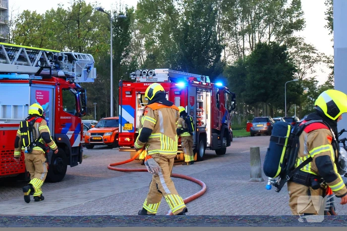 Barbecue op balkon zorgt voor inzet brandweer