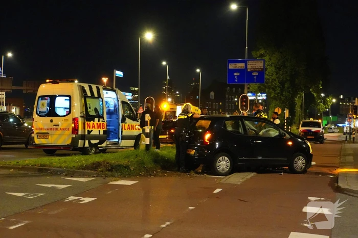 ongeval maastunnelplein rotterdam