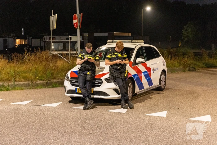 Minderjarige botst met personenauto tijdens joyride