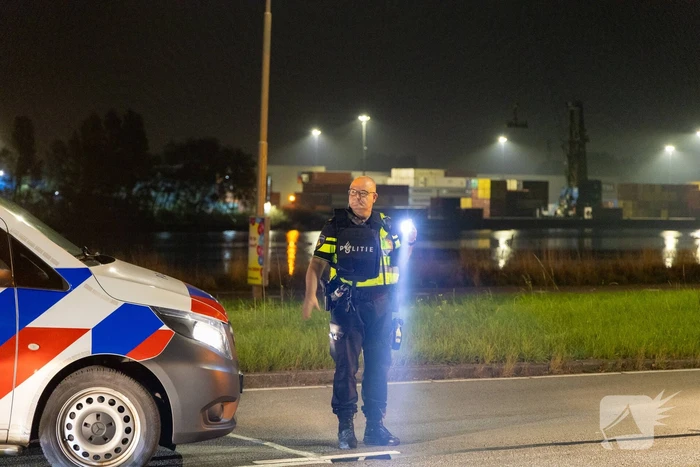 Man midden op straat aangehouden