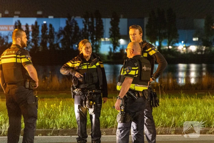 Man midden op straat aangehouden