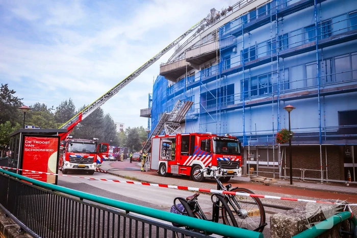 Veel rook bij brand in afhaalrestaurant