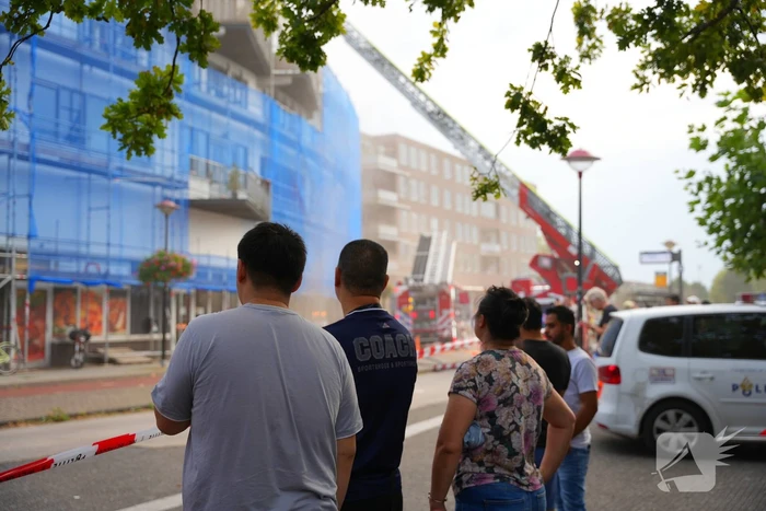 Veel rook bij brand in afhaalrestaurant
