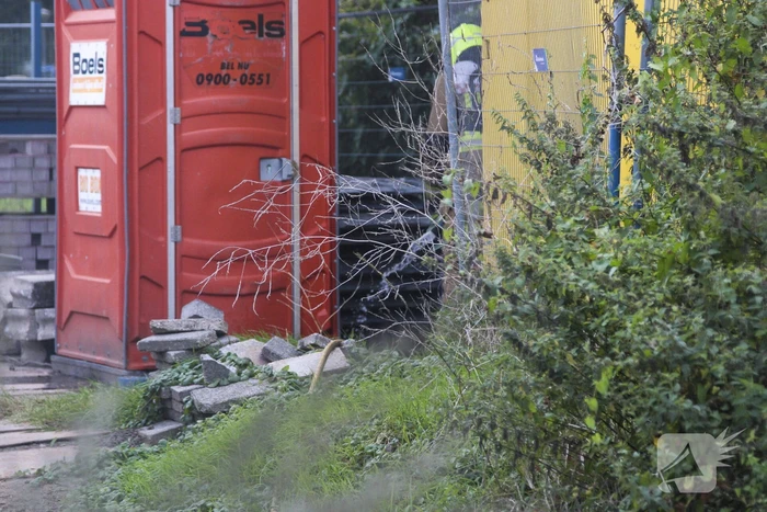 Buitenbrand snel onder controle