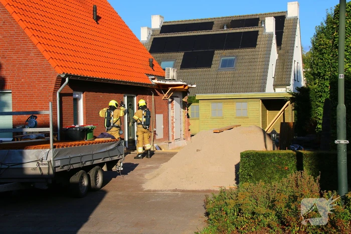 Werkzaamheden veroorzaken gaslek