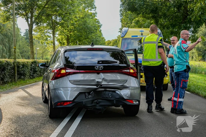 Enorme file door kop-staart botsing