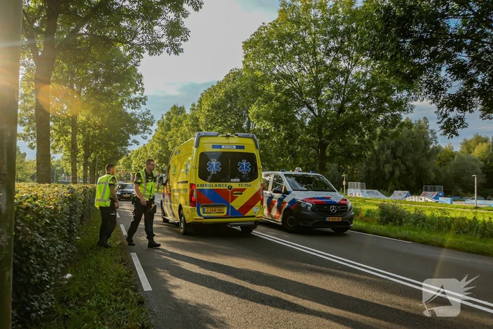 Enorme file door kop-staart botsing