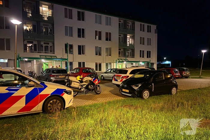 Aanhouding na conflict in flat