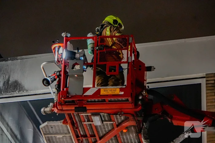 Brand op zesde verdieping van flatgebouw