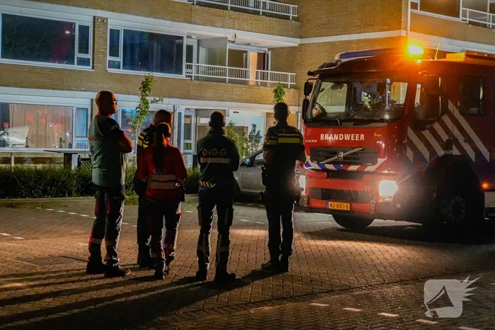 Brand op zesde verdieping van flatgebouw