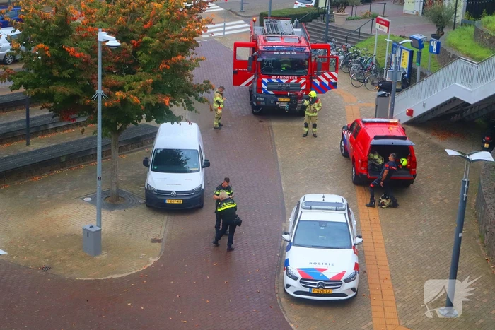 Brandmelding in trein blijkt defecte accu